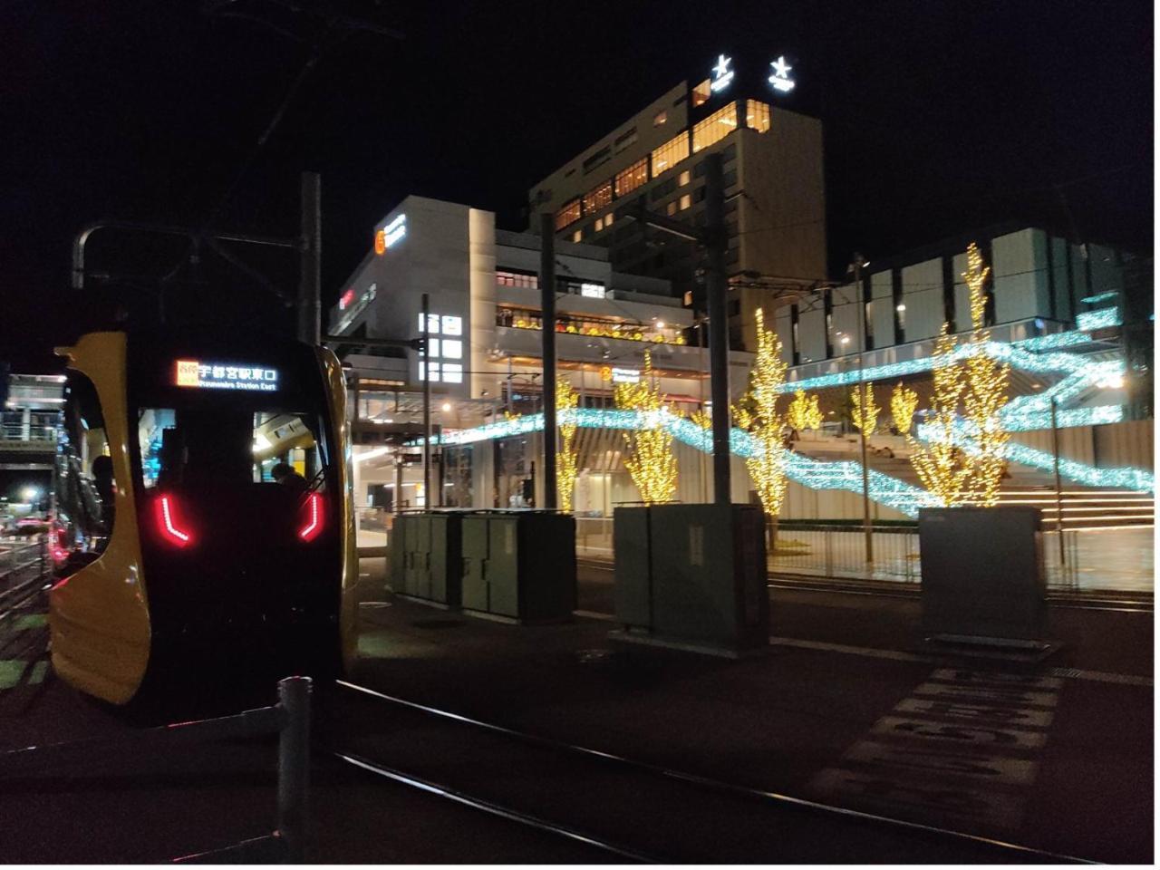 Guesthouse Kincha 駅東口 Utsunomiya Dış mekan fotoğraf